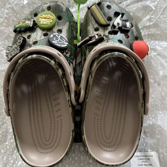LUKE COMBS X CROCS Bootlegger CLASSIC CLOG Mossy Oak Camo M4/W6 & M5/W7 - Picture 8 of 11